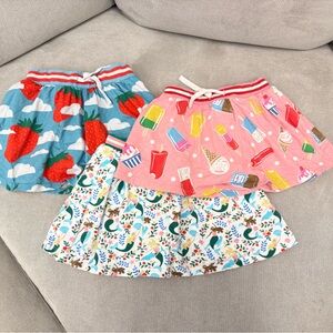 Set of 3 Boden Skorts EUC